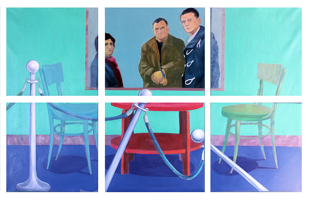 Museum of Conversation,133x210cm Oil on Canvas 2015