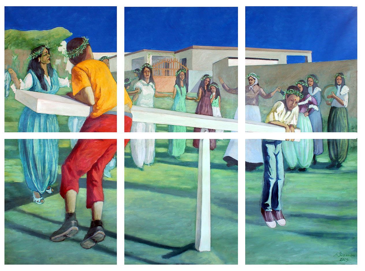 Zhamballa 150x207 cm Oil on Canvas 2015 Copy