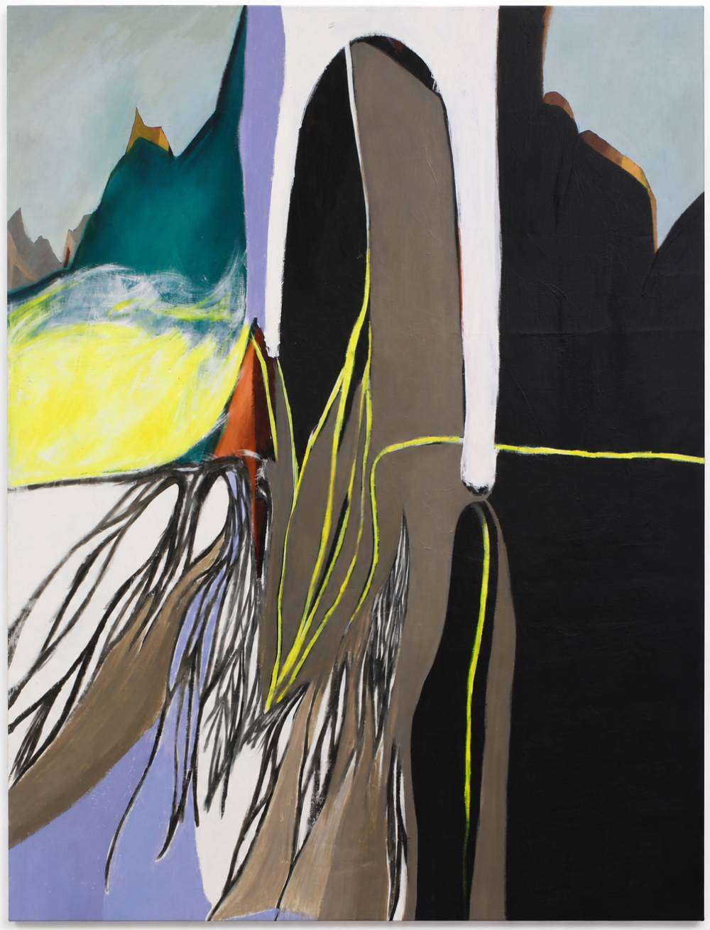 DAFNE FULGORE, 2026. Olio su lino 130 x 170 cm